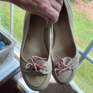 Timberland green grasshoppers size 7 leather